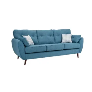 3 Seater Teal Sofa Zinc Sofa