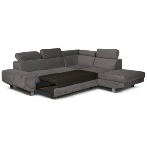 Grey Artic Sofa Bed with Storage – Left/Right Orientation