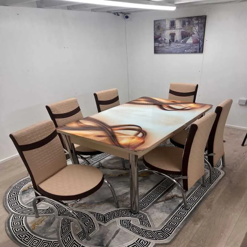 Coffee & Brown Dining Table Set in Sheffield