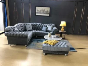 Elegance Chesterfield 3+2 Seater/Corner Sofa - Image 4