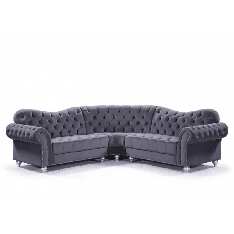 elegance-grey-corner-sofa-velvet-chesterfield