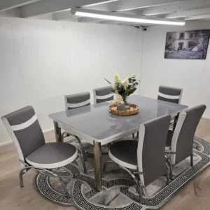 Grey & White Dining Table Set in Manchester